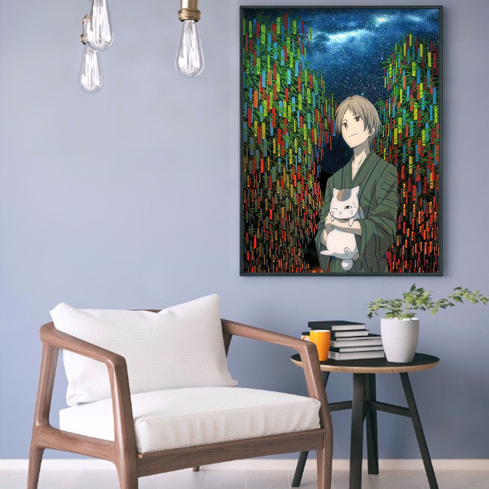 Japanese Comics - Full Round Drill Diamond Painting 30*40CM
