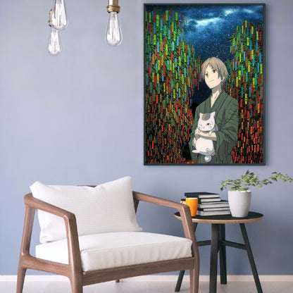 Japanese Comics - Full Round Drill Diamond Painting 30*40CM
