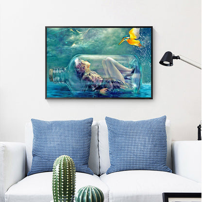 Wishing Bottle - Full Round Drill Diamond Painting 40*30CM