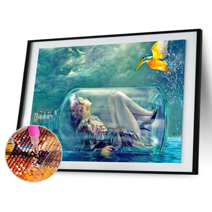 Wishing Bottle - Full Round Drill Diamond Painting 40*30CM