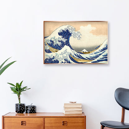 Wave - Full Round Drill Diamond Painting 40*30CM