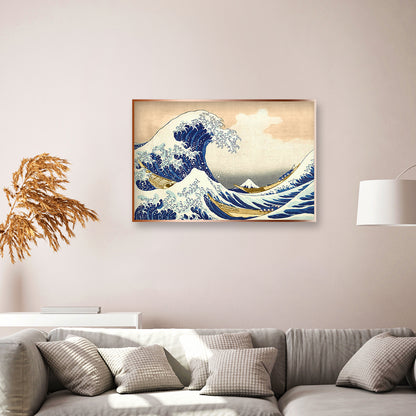 Wave - Full Round Drill Diamond Painting 40*30CM