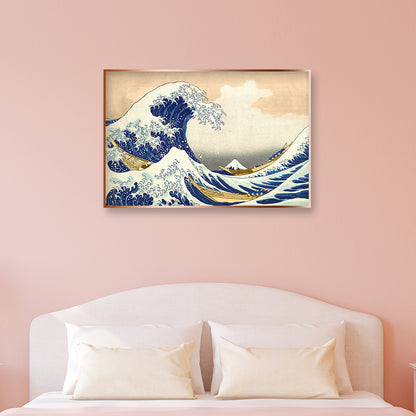 Wave - Full Round Drill Diamond Painting 40*30CM