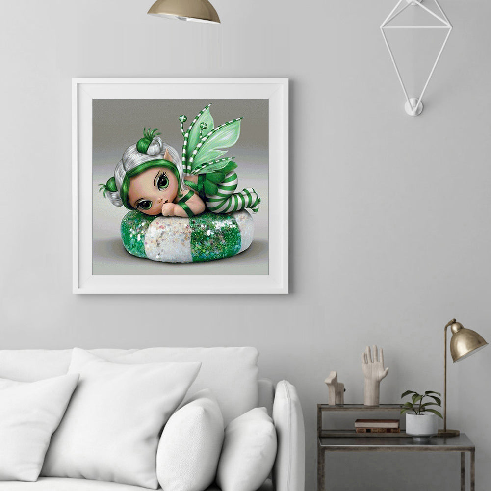 Doll - Full Round Drill Diamond Painting 30*30CM