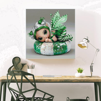 Doll - Full Round Drill Diamond Painting 30*30CM