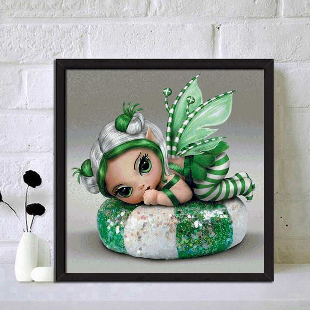 Doll - Full Round Drill Diamond Painting 30*30CM