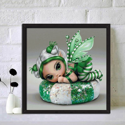 Doll - Full Round Drill Diamond Painting 30*30CM