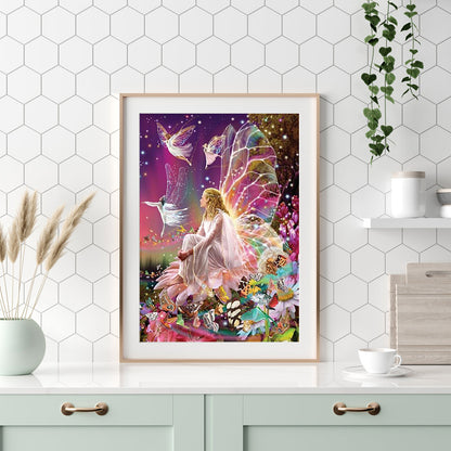 Angel - Full Round Drill Diamond Painting 40*50CM