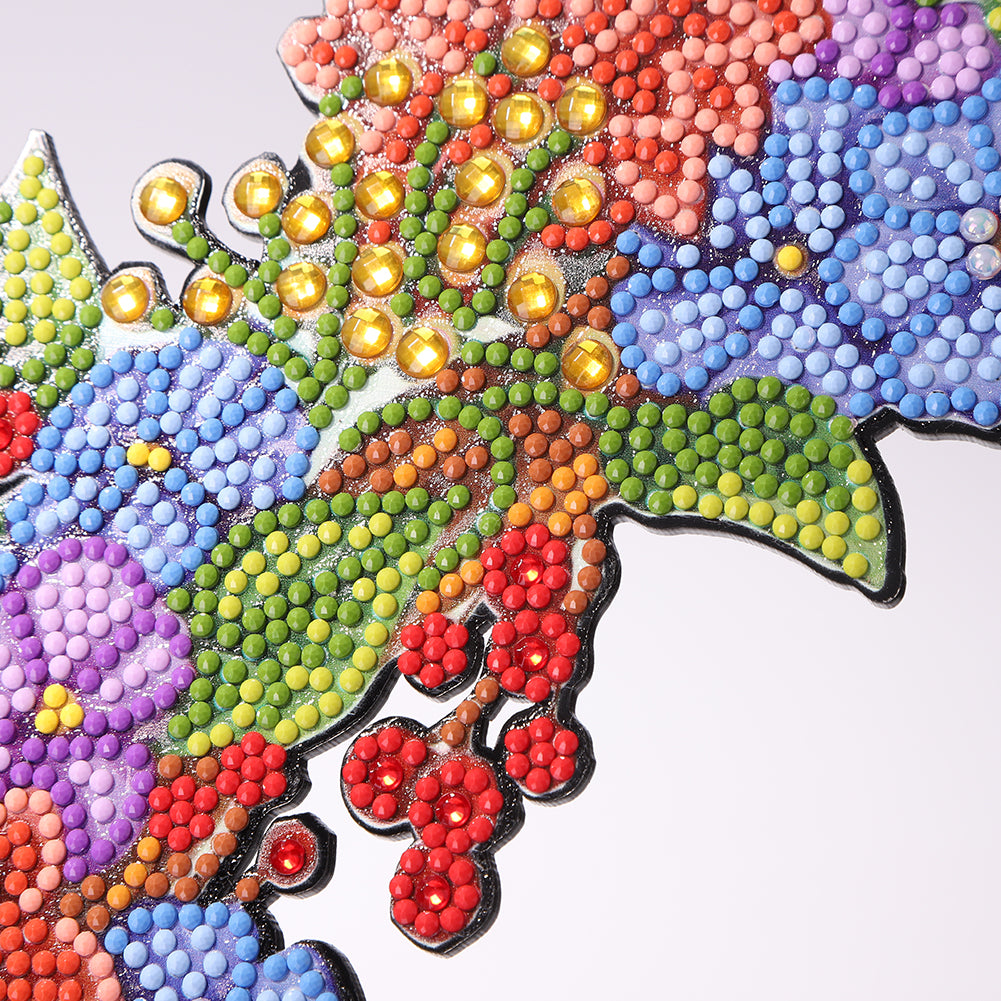 DIY Diamond Painting Wreath Handmade Crafts 5D Rhinestone Drawing Garland