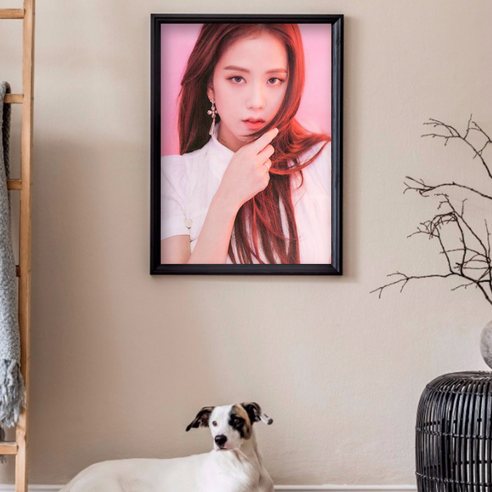 Pop Group - Full Round Drill Diamond Painting 30*40CM