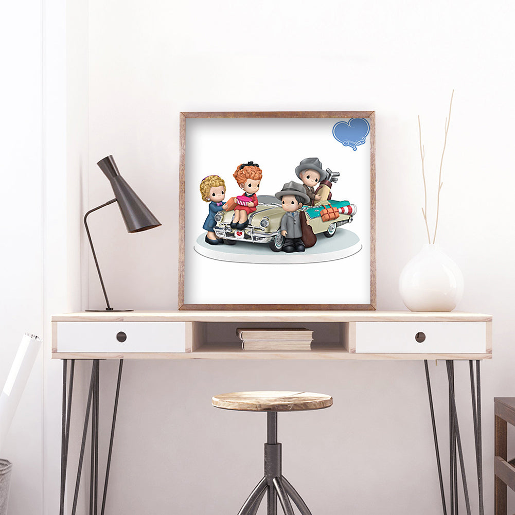 Cartoon villain - Full Round Drill Diamond Painting 40*40CM
