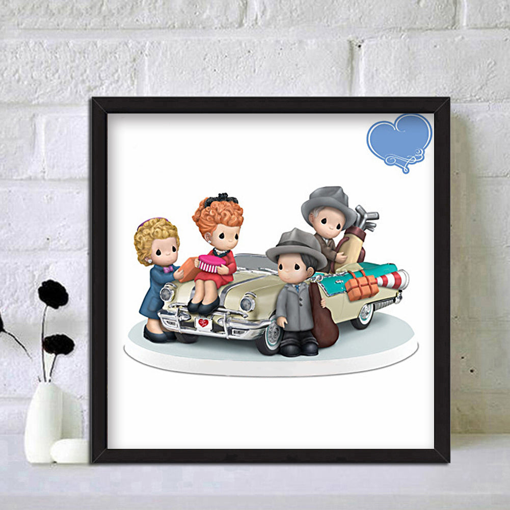 Cartoon villain - Full Round Drill Diamond Painting 40*40CM