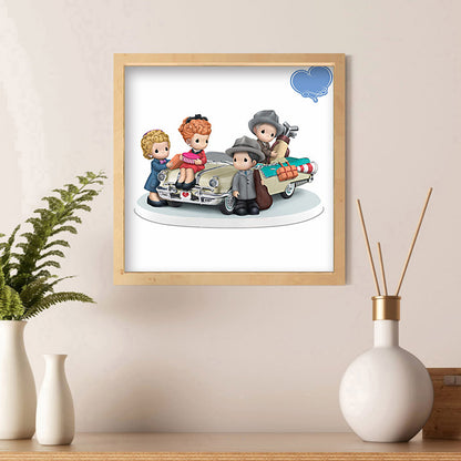 Cartoon villain - Full Round Drill Diamond Painting 40*40CM