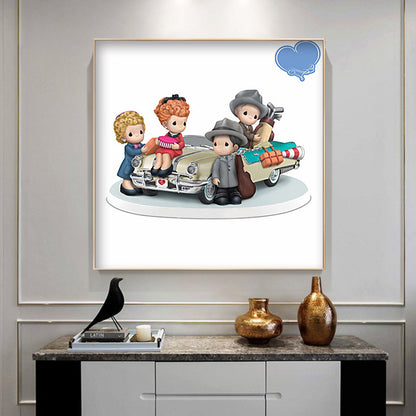 Cartoon villain - Full Round Drill Diamond Painting 40*40CM