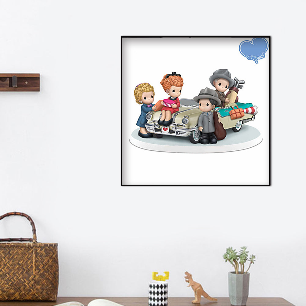 Cartoon villain - Full Round Drill Diamond Painting 40*40CM