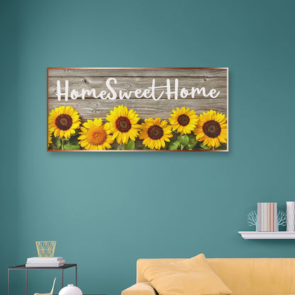 Sunflower - Full Round Drill Diamond Painting 85*40CM