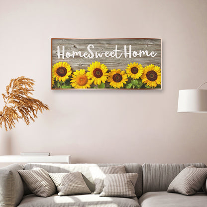 Sunflower - Full Round Drill Diamond Painting 85*40CM
