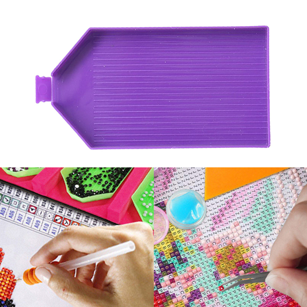Diamond Painting Bead Sorting Trays Stackable PP Plastic Rhinestone Plate