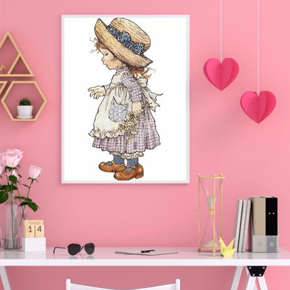 Cartoon Kid - Full Round Drill Diamond Painting 30*40CM