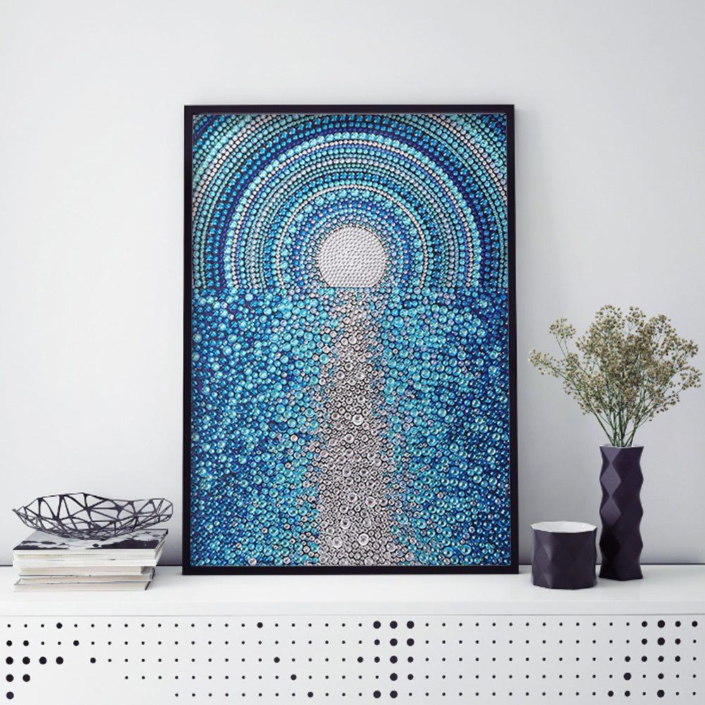 Sea Surface - Special Shaped Drill Diamond Painting 30*40CM