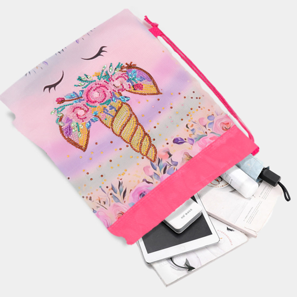 Diamond Painting DIY Special Shaped Drill Cute Animals Mosaic Backpack Kit