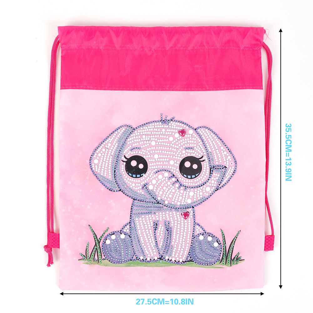 Diamond Painting DIY Special Shaped Drill Cute Animals Mosaic Backpack Kit