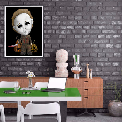 Horror Doll - Full Round Drill Diamond Painting 30*40CM