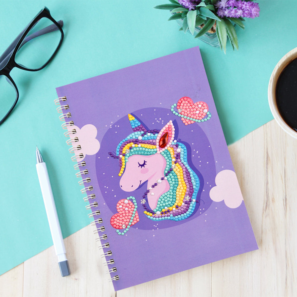 60 Pages Diamond Painting Notebook DIY 5D Rhinestone Drawing Diary Books