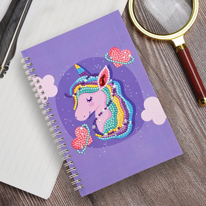 60 Pages Diamond Painting Notebook DIY 5D Rhinestone Drawing Diary Books