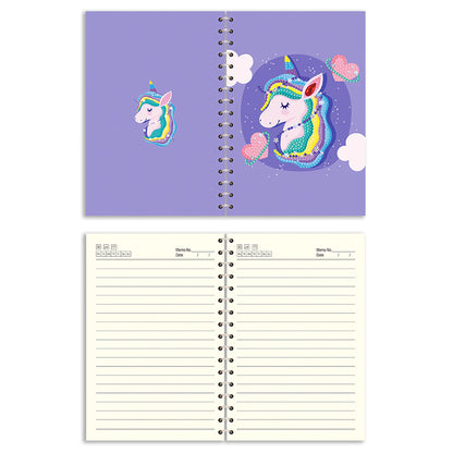60 Pages Diamond Painting Notebook DIY 5D Rhinestone Drawing Diary Books