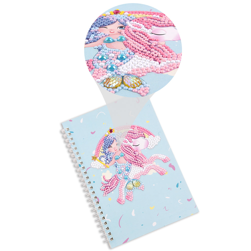 60 Pages Diamond Painting Notebook DIY 5D Rhinestone Drawing Diary Books