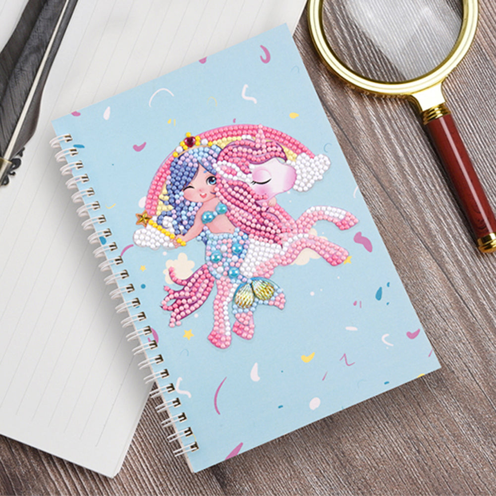60 Pages Diamond Painting Notebook DIY 5D Rhinestone Drawing Diary Books