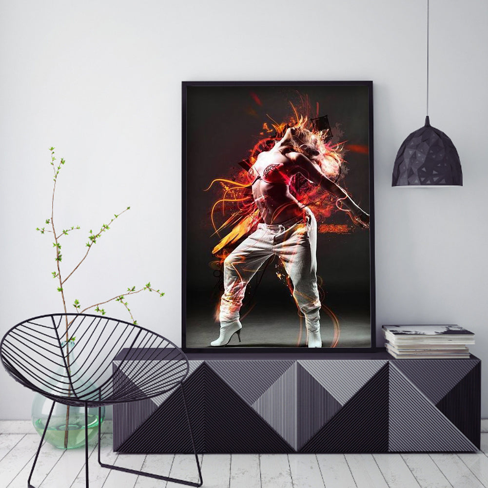 Women - Full Round Drill Diamond Painting 30*40CM