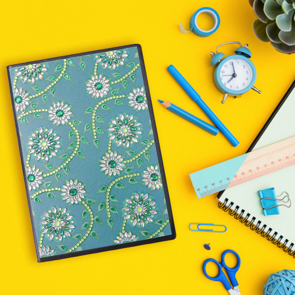 50 Pages DIY Special Shaped Diamond Painting Notebook Rhinestone Sketchbook