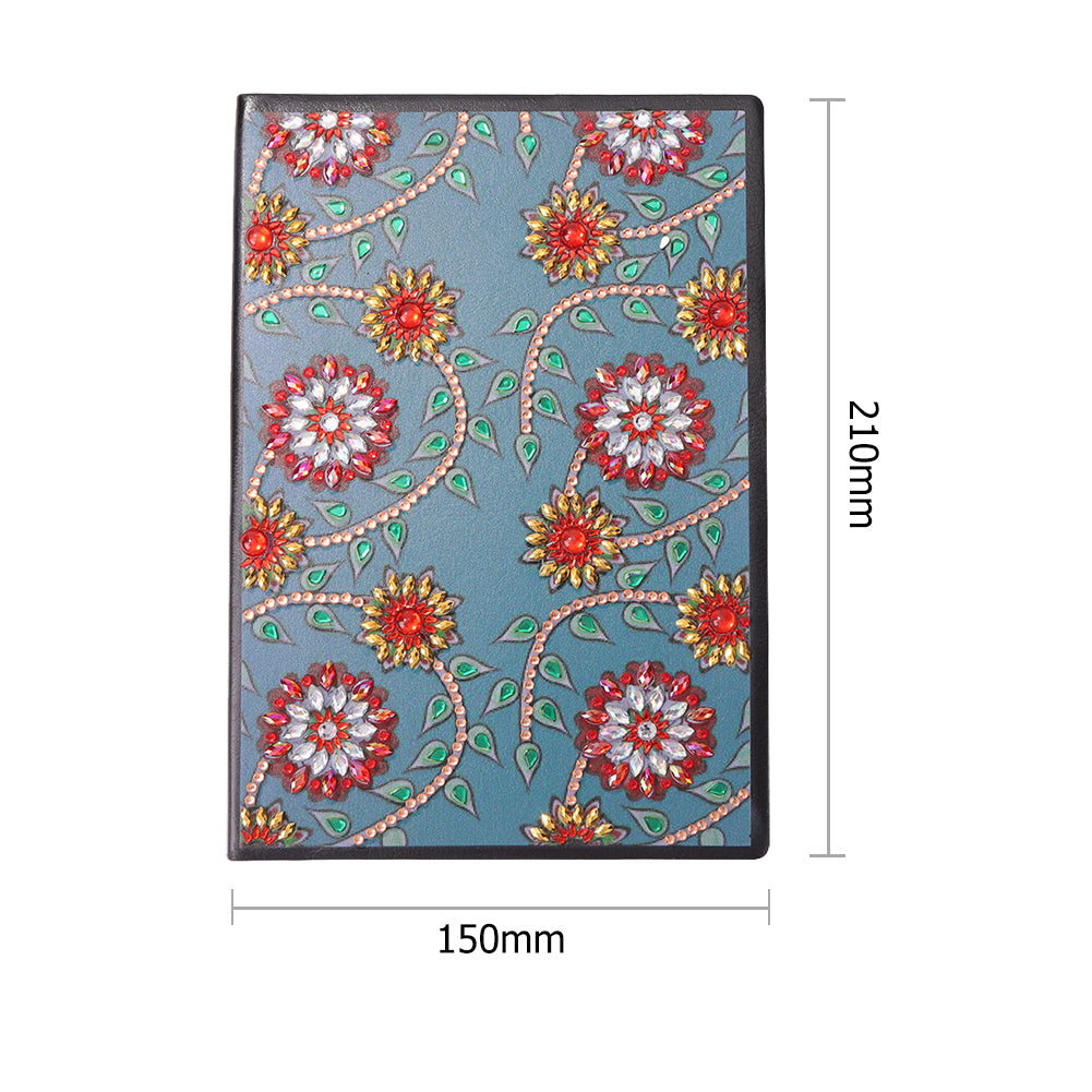50 Pages DIY Special Shaped Diamond Painting Notebook Rhinestone Sketchbook