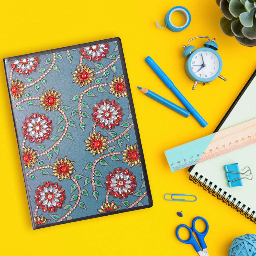 50 Pages DIY Special Shaped Diamond Painting Notebook Rhinestone Sketchbook