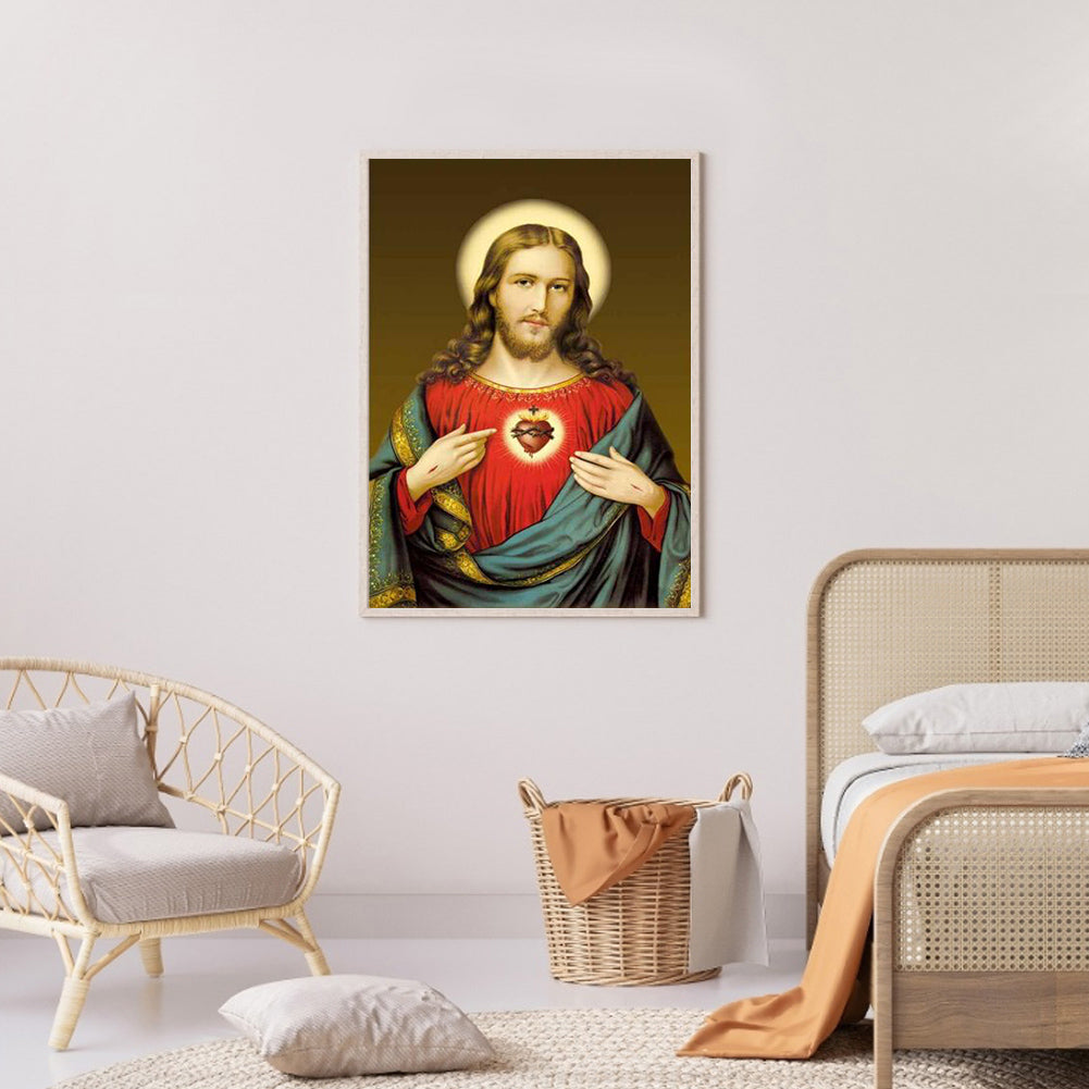 Priest - Full Round Drill Diamond Painting 30*40CM