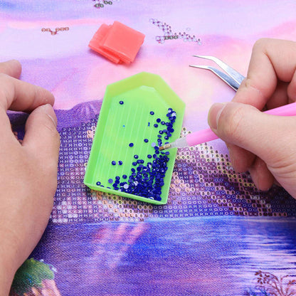 Diamond Painting Accessories Kits Roller Pen Tray Tweezer for DIY Art Craft