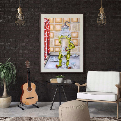 Toad - Full Round Drill Diamond Painting 30*40CM