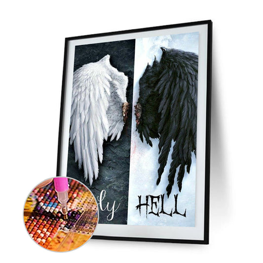 Angel Wings - Full Round Drill Diamond Painting 40*60CM