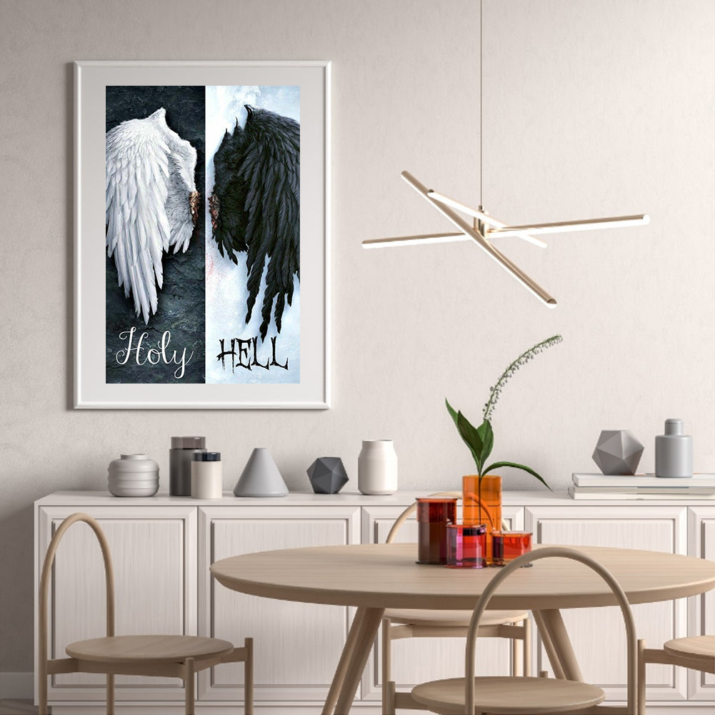 Angel Wings - Full Round Drill Diamond Painting 40*60CM