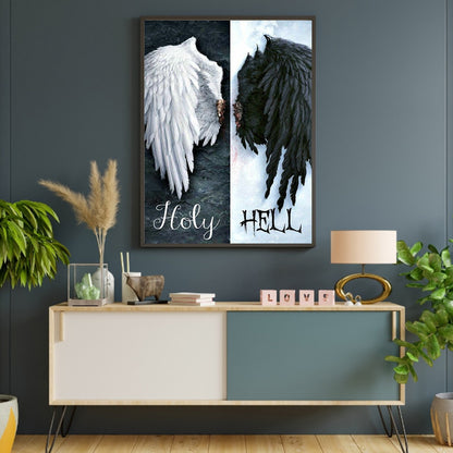 Angel Wings - Full Round Drill Diamond Painting 40*60CM