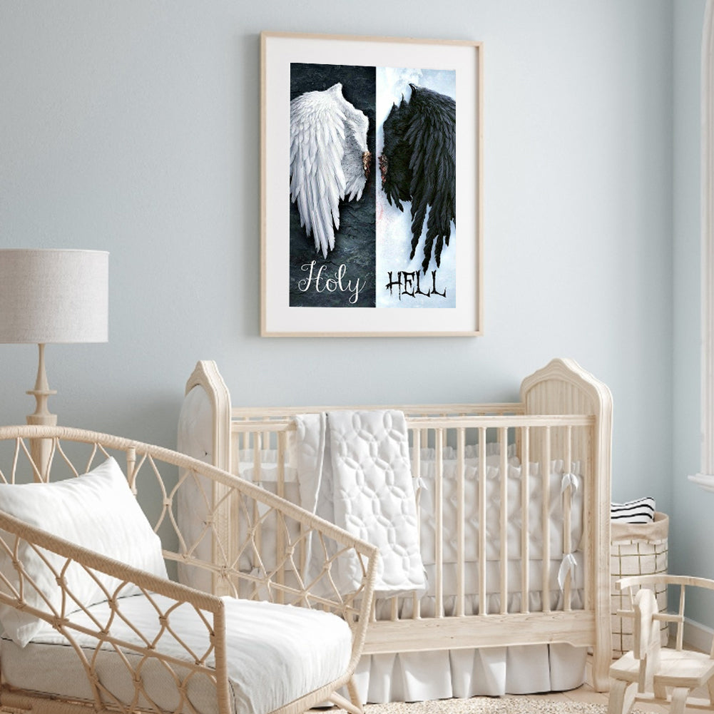 Angel Wings - Full Round Drill Diamond Painting 40*60CM