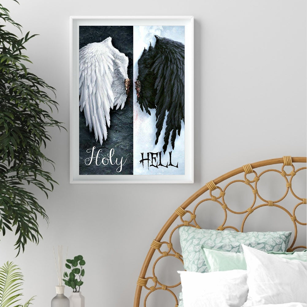 Angel Wings - Full Round Drill Diamond Painting 40*60CM