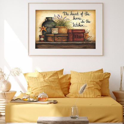 Kitchen - Full Round Drill Diamond Painting 40*30CM
