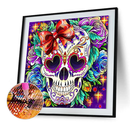 Skull - Special Shaped Drill Diamond Painting 30*30CM