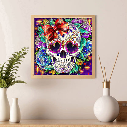 Skull - Special Shaped Drill Diamond Painting 30*30CM