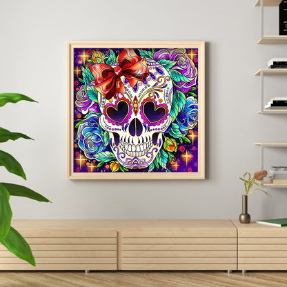 Skull - Special Shaped Drill Diamond Painting 30*30CM