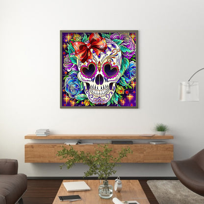 Skull - Special Shaped Drill Diamond Painting 30*30CM