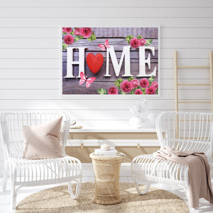 English Vocabulary - Full Round Drill Diamond Painting 40*30CM